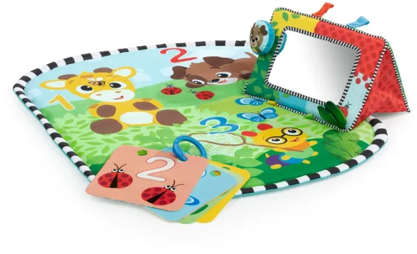 Discovery Garden aktivitetslekmatta och golvspegel