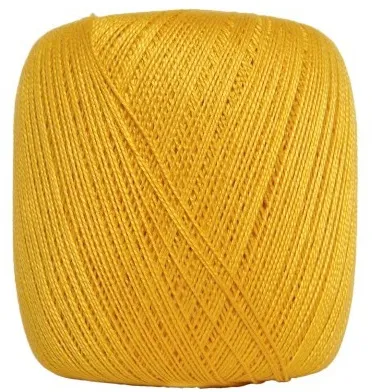 Hjertegarn Hjerte nr. 5 Virkgarn 713 Gul